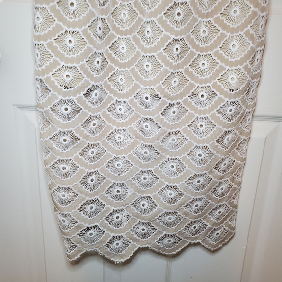 Aura Lace Midi Dress Sz S Sleeveless - Picture 5 of 12